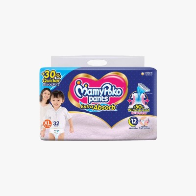 MamyPoko Extra Absorb Pants (L) 62 count